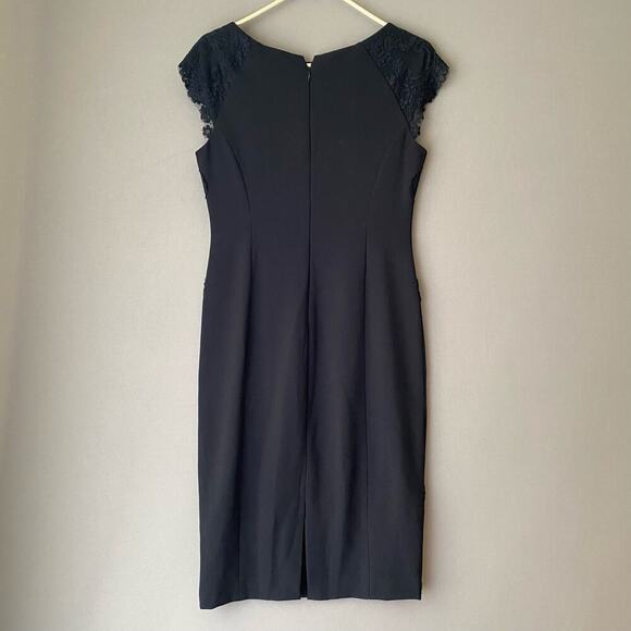 Maggy London sz‎ 6 cocktail lace sheath dress - Picture 7 of 9